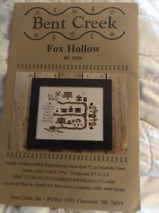 Bent Creek Fox Hollow. Kreuzstichmuster gezählt - Bild 1 von 2