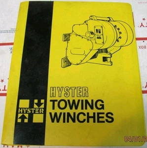 Hyster Towing Winches Original Dealership Sales Book - Picture 1 of 11