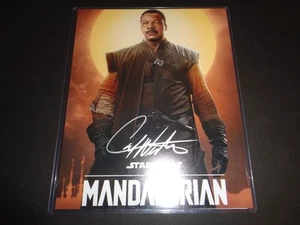 Star Wars Foto 8x10 signiert von Carl Weathers mit Echtheitszertifikat - Bild 1 von 2