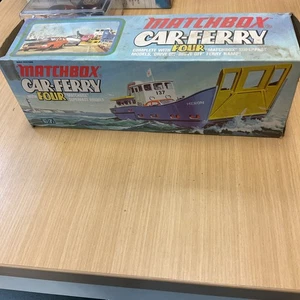 Matchbox G-7 Car Ferry +4 Superfast Boat Iso Grifo Lamborghini Marzal Capri 1971 - Picture 1 of 6