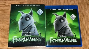 FRANKENWEENIE BLU-RAY + DVD DISNEY MOVIE CLUB EXCLUSIVE W/ SSLIPCOVER - Picture 1 of 3
