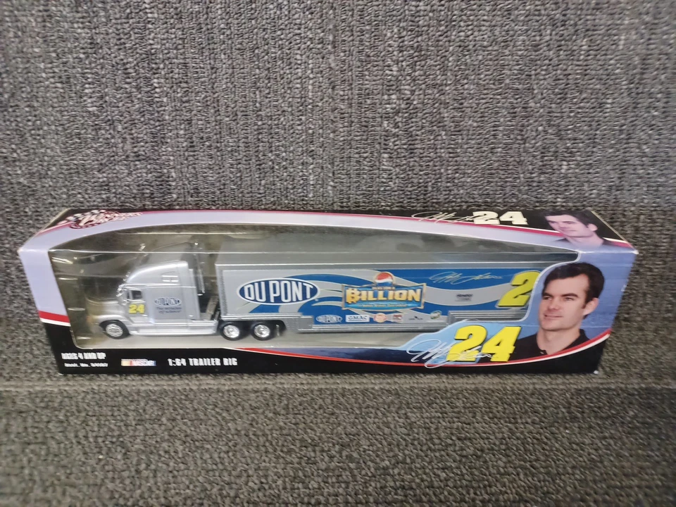 1:64th Scale Jeff Gordon Pepsi Diecast Transporter By Winners Circle  - Image 1 of 1
