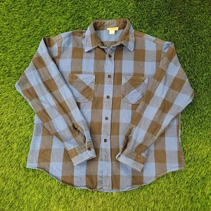 Vintage Field-Master Plaid Western Shirt XL 17.5 26x28 Baggy - Picture 1 of 13