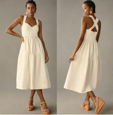 Vestido Anthropologie Forever That Girl Denim Sweetheart Talla Mediana Precio de venta sugerido por el fabricante 170,00 USD Foto 1 de 4