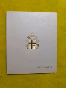 VATICANO SERIE DIVISIONALE 1982 GIOV.PAOLO II° ANNO IV 7 VALORI CON ARGENTO FDC - Foto 1 di 3