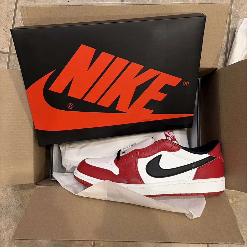 Air Jordan 1 Retro OG Low Chicago Talla 12 M 2025 Totalmente Nuevo - En mano Envío Rápido Foto 1 de 1