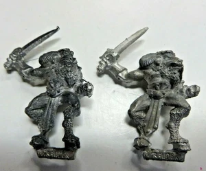 Warhammer Beasts Chaos Beastmen oop 80s marauder rare brayherd army lot 2 - Imagen 1 de 3