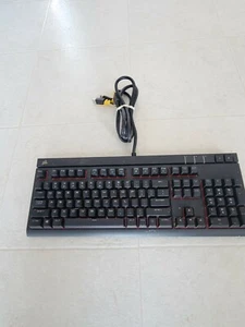 Corsair Strafe Mechanical Gaming Keyboard Black Red MX CH-9000529-NA/RF - Picture 1 of 2