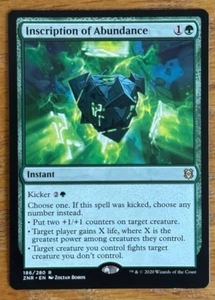 MTG Zendikar Rising, Inscription of Abundance - Bild 1 von 1
