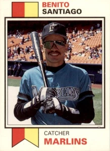 1993 SCD #67 Benito Santiago Florida Marlins - Bild 1 von 2