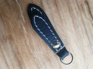 Original Louis Vuitton Ersatz-Reissverschluss-Zipper Verschluss -Anhänger Leder - Bild 1 von 5