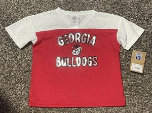 NWT Rivalry Threads Football Girls JERSEY Size Small 6 University Of Georgia - Picture 1 of 3