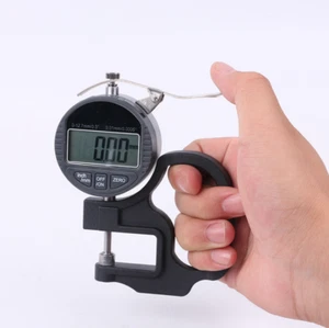 Accuracy 0.001mm Digital Micrometer Thickness Gauge for Paper Film Cloth Tape - Picture 1 of 5