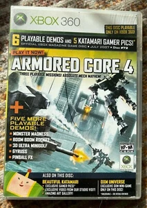 Xbox 360 - Official Xbox Magazine OXM Demo Disc #72 Armored Core 4 - Picture 1 of 4