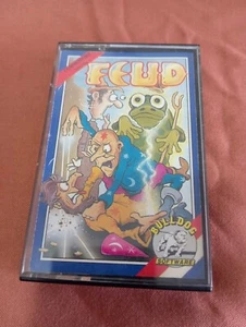 FEUD Video Gioco COMMODORE 64 CBM C64 Cassetta Vintage RetroGame Retro Computer - Foto 1 di 1