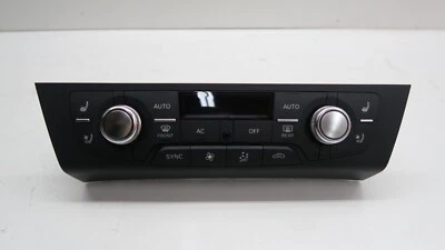 Interruptor de control climático aire acondicionado tablero central delantero Audi A7 C7 2012-2017 OEM 4G0820043 Foto 1 de 4