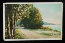 1908 British Landing Horse & Buggy Detroit Publishing Co. Mackinac Island MI PC