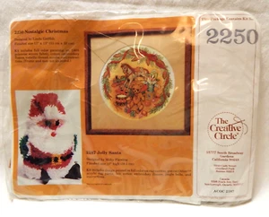 The Creative Circle 2250 Nostalgic Christmas Needlepoint Kit - Picture 1 of 4