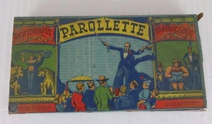 Vintage Selchow & Righter Parollette No. 36 Game 1946 NOT COMPLETE - Picture 1 of 8