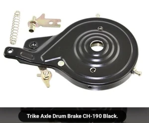 NEW TRIKE AXLE DRUM BRAKE FOR TRICYCLES - Picture 1 of 2