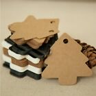 Multipurpose Tree Shaped Kraft Paper Tags for Special Events and Gifts