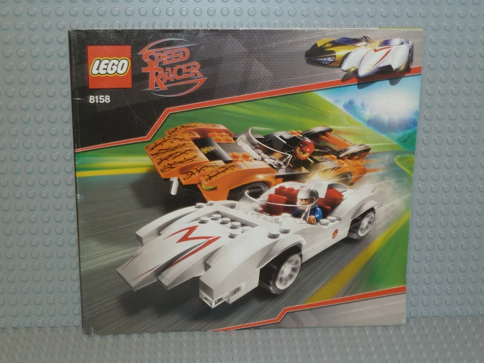 LEGO® Speed Racer Bauanleitung 8158 Speed Racer & Snake Oiler instruction B4851 - Bild 1 von 1