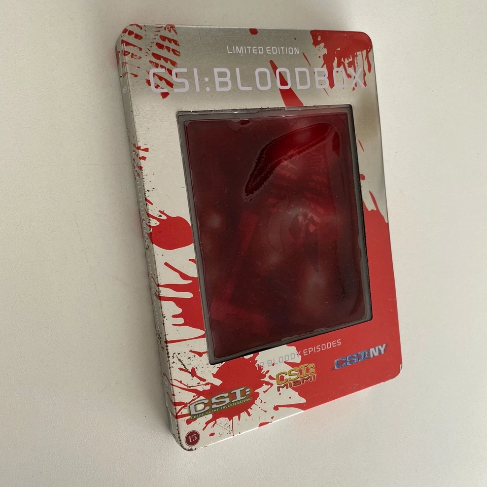 C.S.I - New York-Miami-Las Vegas (Bloodbox) Limited Steelbook Edition DVD 200 - Image 1 of 1