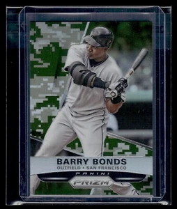 2015 Panini Prizm Camo Prizm #167 Barry Bonds 133/199 Giants - Picture 1 of 2