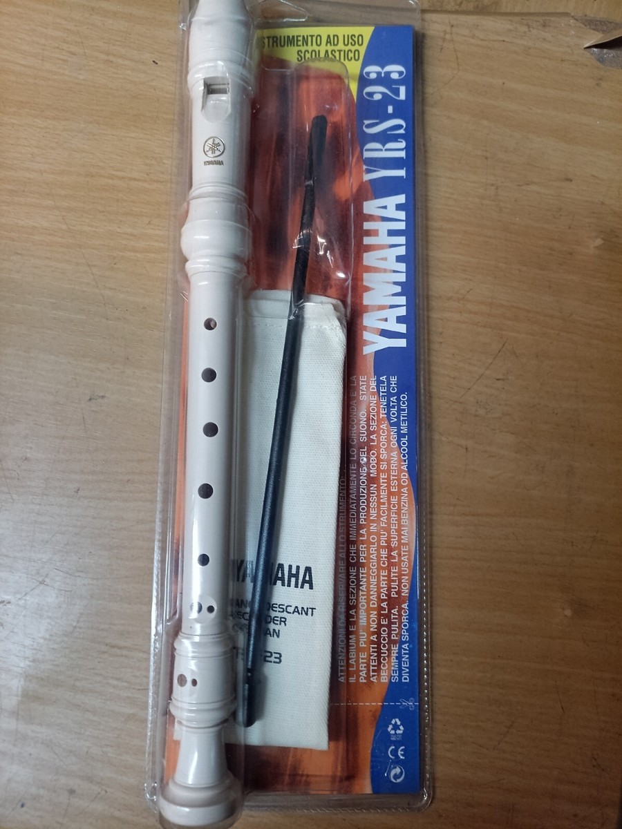 Flauto Dolce Yamaha YRF21 - In Do, Bianco, Per Principianti - Foto 7