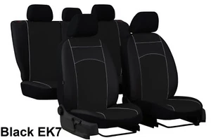 HONDA JAZZ 2015 2016 - 2019 ART. LEATHER TAILORED SEAT COVERS - Picture 1 of 12
