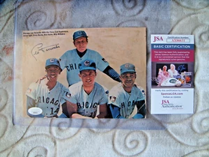 Leo Durocher signed autograph magazine publication page JSA cert - Picture 1 of 1