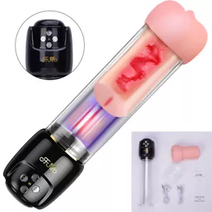 Electric Vacuum Penis-Pump for ED Male-Enhancement Erectile Enlarger Big Growth - Picture 1 of 12