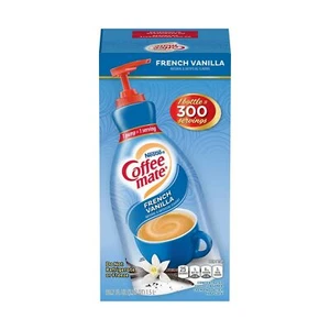 Nestle Coffee mate Creamer French Vanilla Notes Liquid Pump Bottle 50.7 Oz 1Pck - Picture 1 of 8