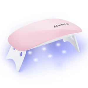 Mini UV LED Nail Lamp, Portable Pocket Size Nail Dryer with USB Cable - Picture 1 of 12