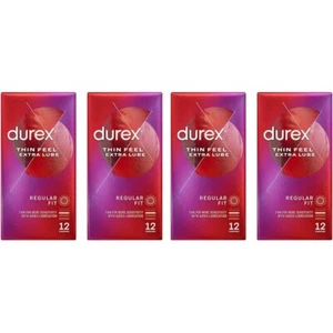 Durex Thin Feel Extra Lubricated 48 Pack 56mm - Picture 1 of 8