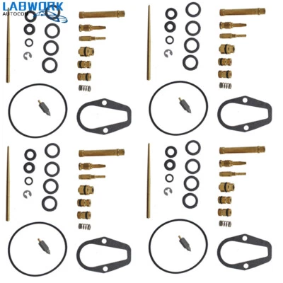 Kit de reparación de reconstrucción de carburador 4 X CB550 74-76 para Honda CB550F CB550K Foto 1 de 4