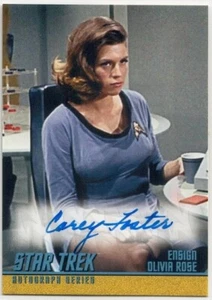 Women of Star Trek A&I - A305 Carey Foster as Ensign Olivia Rose - TOS Auto - Picture 1 of 2