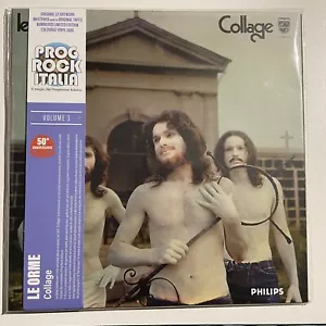 LE ORME🔹collage🔹 vinile LP Colorato🔹 ⭐️SIGILLATO⭐️ Copia N 97/99 - Foto 1 di 3