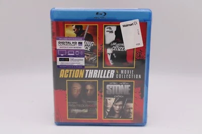 Seeking Justice, Law Abiding Citizen, Stone, Righteous Kill Blu Ray NEW Sealed - Image 1 of 4