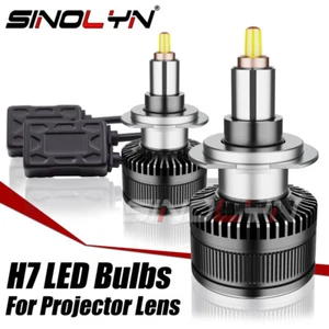 H7 LED Headlight H7 Bulb Lamp For Projector Lens 70W 8000LM Car Light Retrofit - Foto 1 di 8