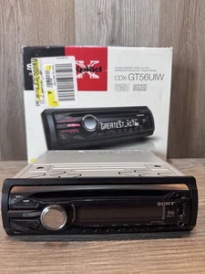 Sony Xplod CDX-GT56UIW Untested with original box NO REMOTE - Picture 1 of 17
