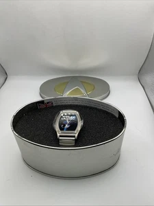 Star Trek Next Generation Wrist Watch 1999 Wesco Expandable Strap New In Box C - Picture 1 of 13