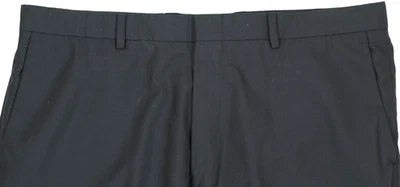 Pantalones Pantalones Hombre 36 W Loro Piana Negro Super 120's 100% Lana Frente Plano Foto 1 de 4