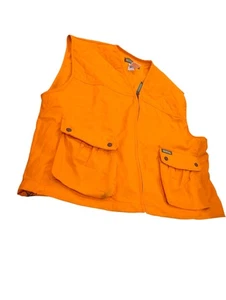 Remington Blaze Safety Orange Hunting Shooting Vest + Rear Game Pocket Mens XL - Picture 1 of 6