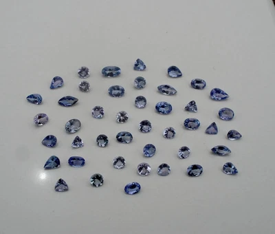 Tanzanite gem mix loose parcel over 5 carats for Jewelry, Crafts and Collecting - Image 1 of 4