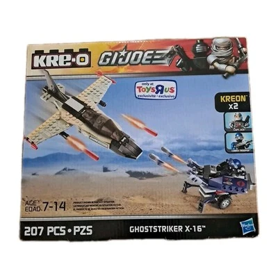 Kre-O G.I. Joe Ghoststriker X-16  Kreon Toys R US Hasbro Building Toy 207pcs - Image 1 of 4