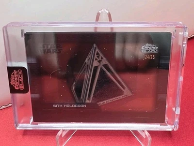 Topps Star Wars Chrome Black 2024 Sith Holocron /25 #DD-14 - Bild 1 von 2