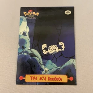 Geodude 1999 Topps Pokemon TV Animation Edition Series 1 #TV6 Topps Very Good - Bild 1 von 2