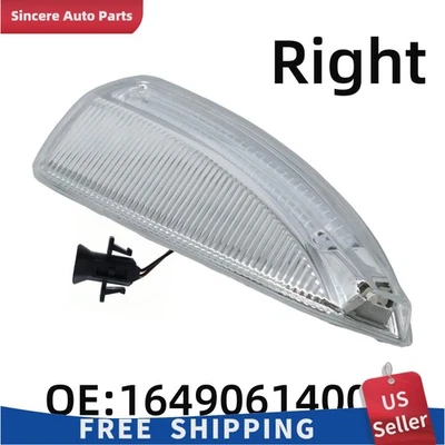 1X Luz de señal de giro del espejo derecho para Mercedes-Benz ML350 2003-2005 2008-2010 Foto 1 de 4