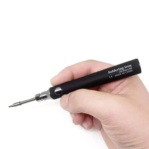 Mini Kit de Soldador USB Portátil Recargable Eléctrico Pluma de Soldadura 330-450°C - Imagen 1 de 20